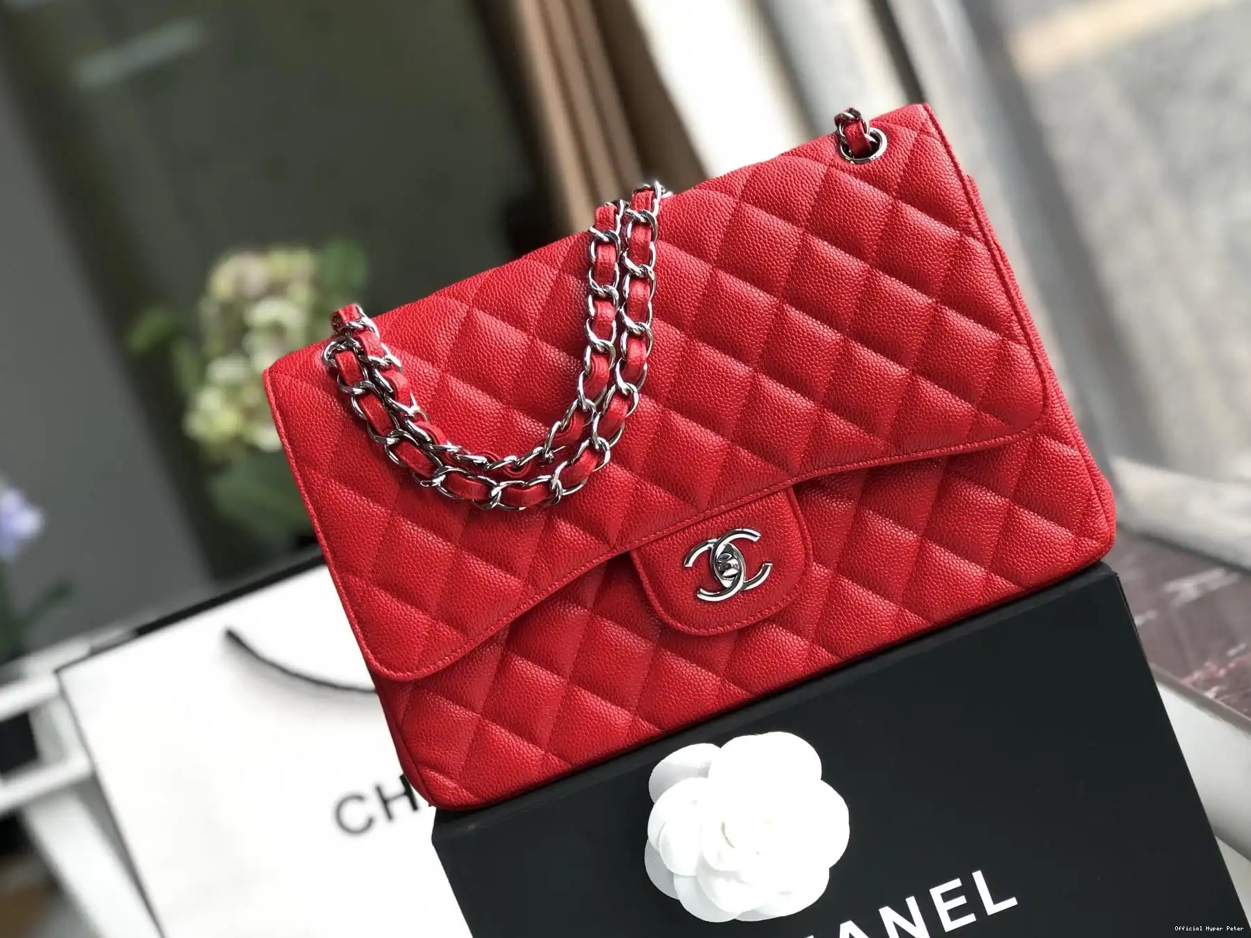 HyperPeter FLAP CHANEL 30CM BAG 0617
